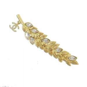 CHANEL Gold Brooch